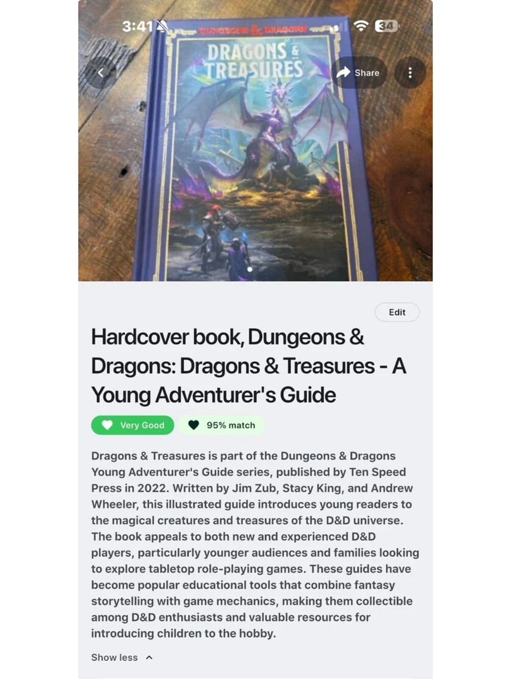 N/A this hardcover